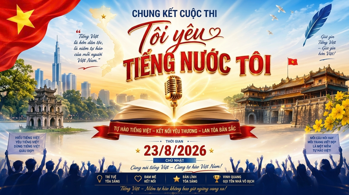 Chung kết cuộc thi 'Tôi yêu tiếng nước tôi' năm 2026 tại Nhật Bản sắp diễn ra